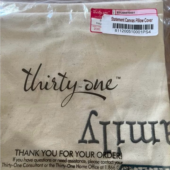 Thirty  One Love My Family pillow case - Picture 2 of 2